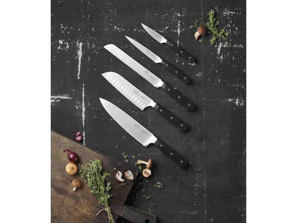 Lion Sabatier International Pluton Knivsæt 5 dele Stål/Sort